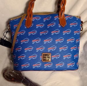 Dooney & Bourke NFL Buffalo Bills crossbody satchel